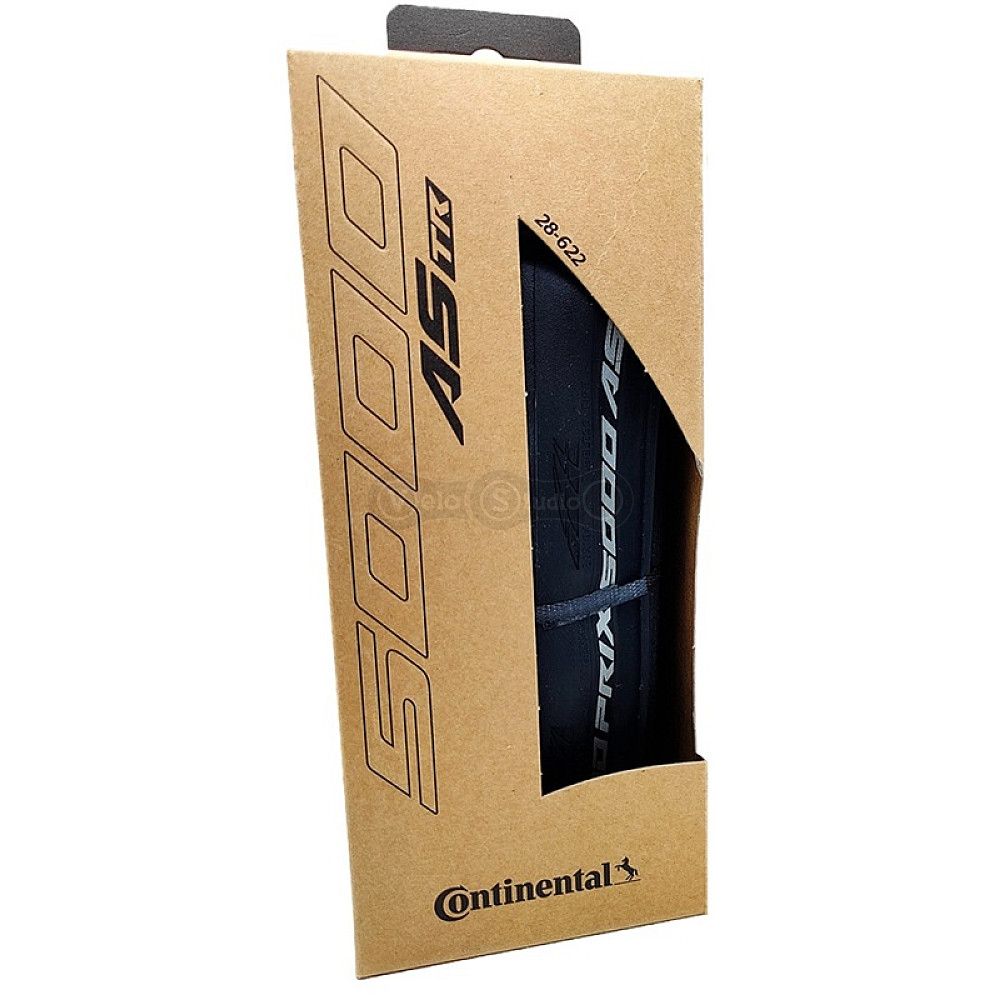 Вело покришка Continental Grand Prix 5000 AS TR 700 x 28C, Vectran, LazerGrip, ACT, Tubeless Ready, Black Reflex