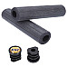 Грипси ESI Ribbed Chunky Black Silicone Bicycle Grips - 32 мм