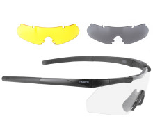 Окуляри ONRIDE CL Mili ANSI Z87.1, MIL-PRF-31013 змінні лінзи: 3 кат (17%), кат 0 (100%), кат 1 (80%)