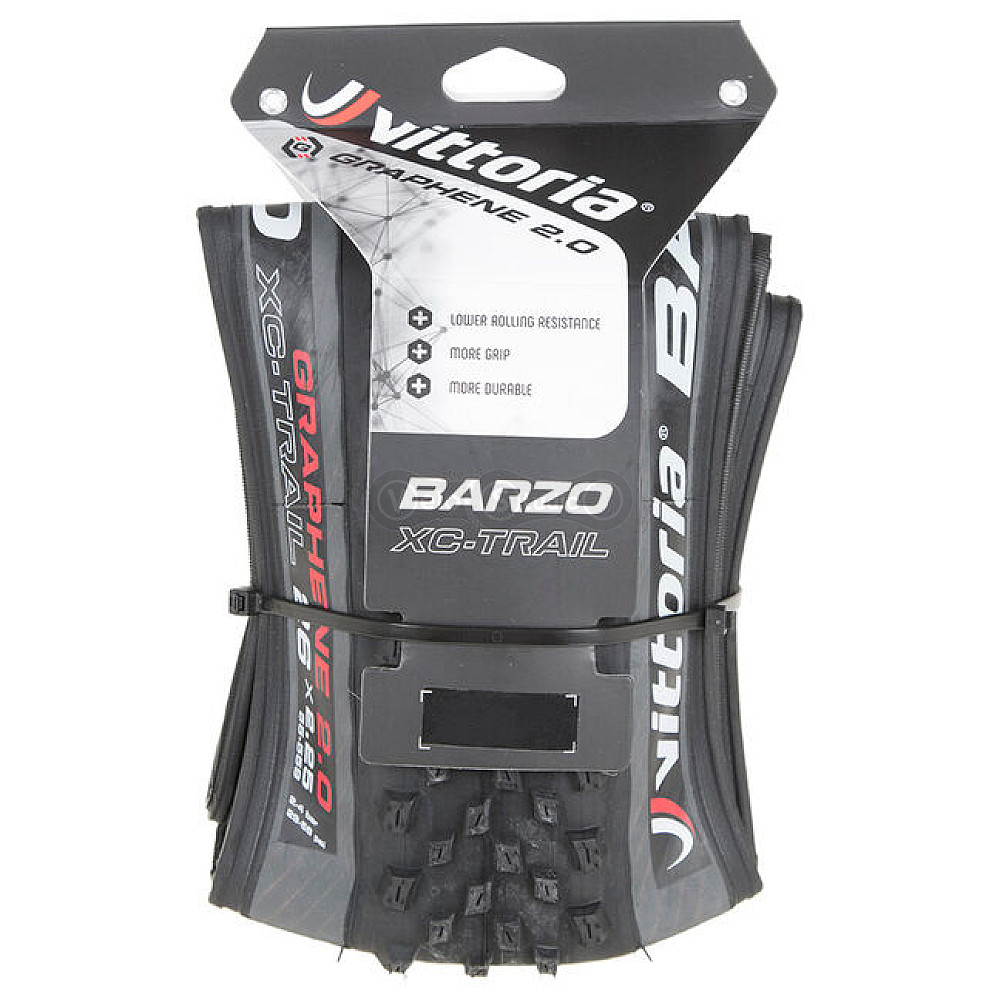 Вело покришка Vittoria Barzo 29x2.35 XC-Trail, Tubeless Ready, Black Grey