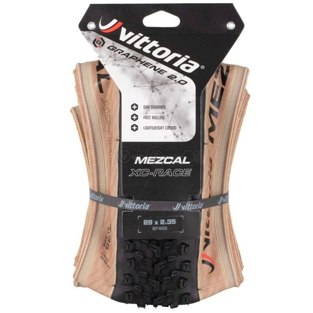 Вело покришка Vittoria Mezcal III 29x2.35 XCR, Tubeless Ready, Tan