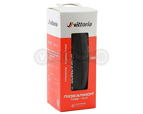 Вело покришка Vittoria RideArmor II 700x28c, Tubeless Ready, Black