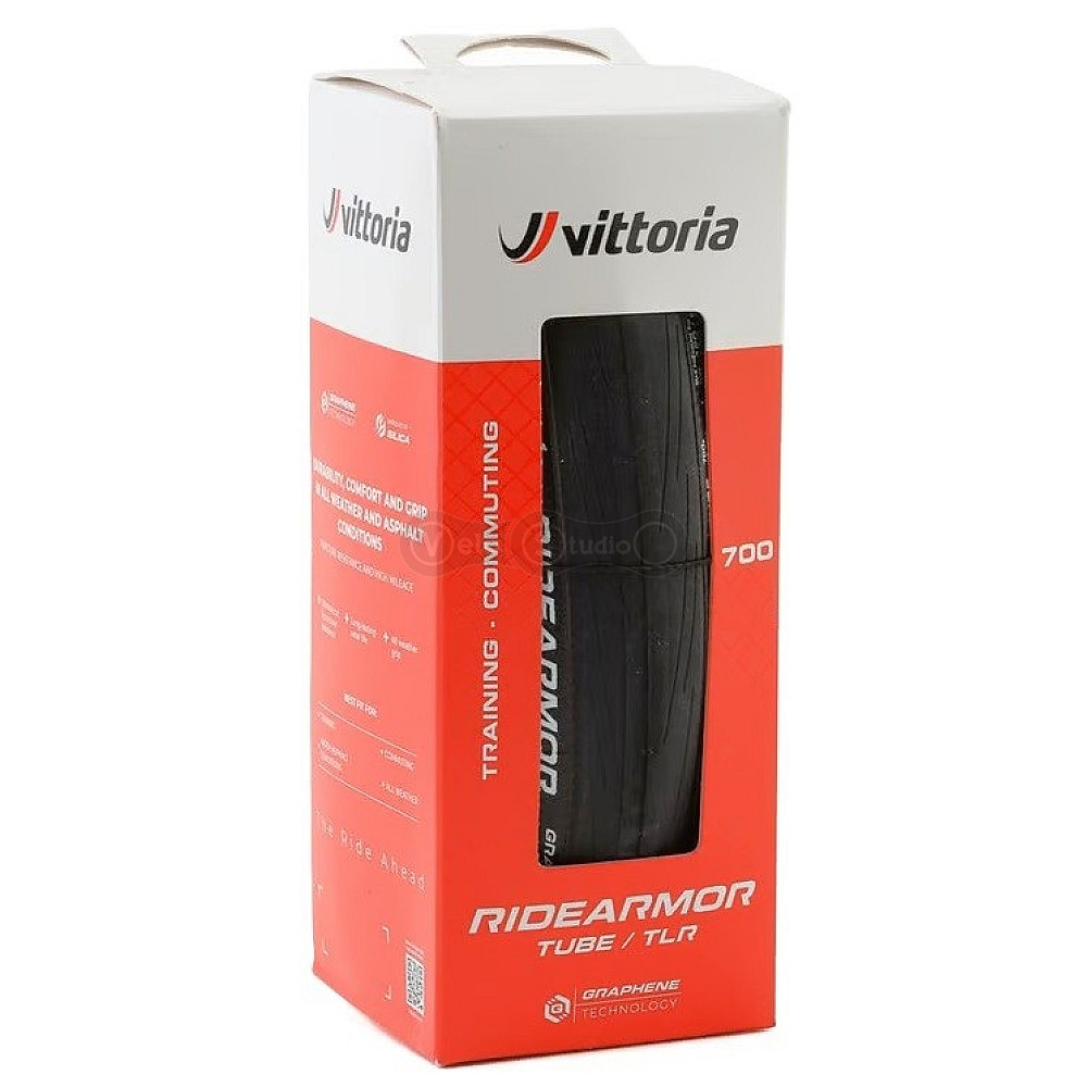 Вело покрышка Vittoria RideArmor II 700x30c, Tubeless Ready, Black