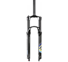 Вилка Suntour EPIXON-9 RLR 100 27.5 TS, черная глянцевая