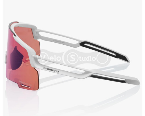 Окуляри SHIMANO EQUINOX5 Off-road, матові білі з лінзою Ridescape OR