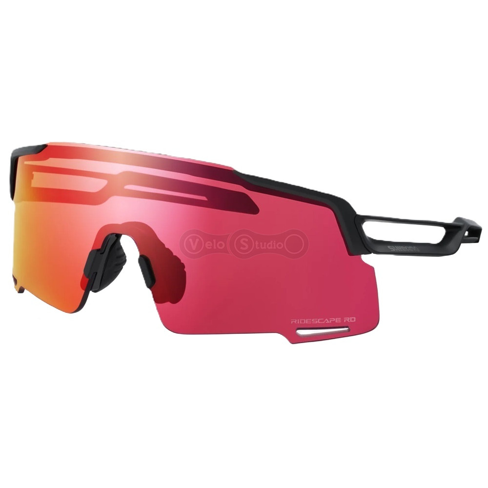 Окуляри SHIMANO EQUINOX5 Road, матово-чорні з лінзою Ridescape RD