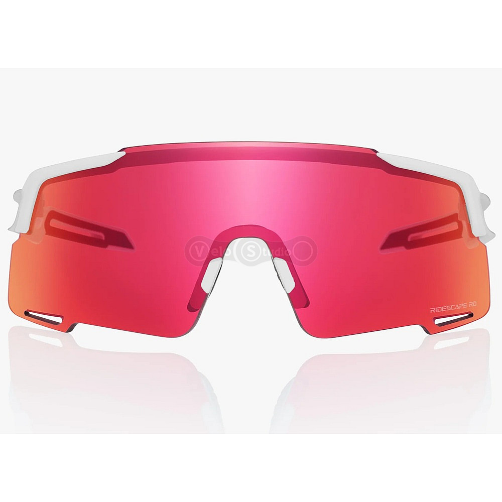 Очки SHIMANO EQUINOX5 Road, матовые белые с линзой Ridescape RD