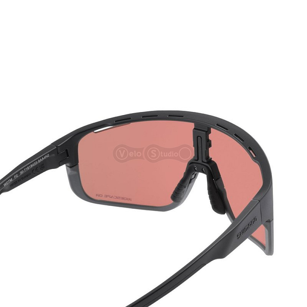 Окуляри SHIMANO PULSAR RIDESCAPE OFF-ROAD, змінні лінзи, чорні