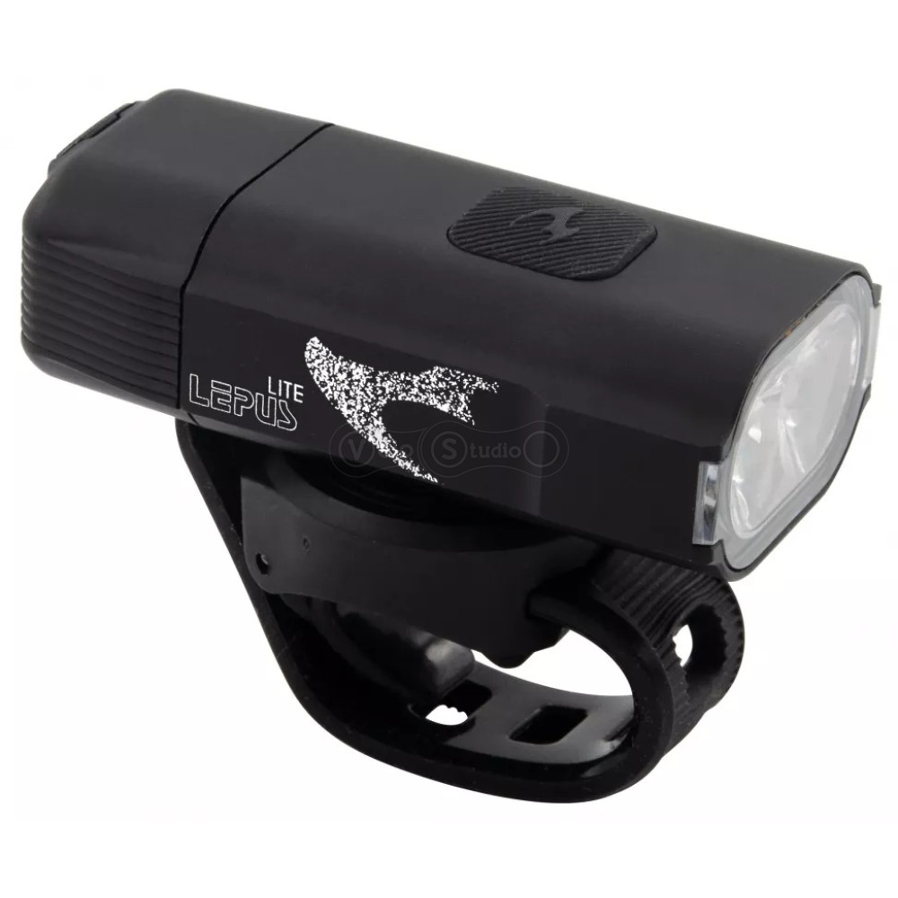 Фара Moon Lepus Lite 400 люмен вбудований акумулятор, USB TYPE-C, Black