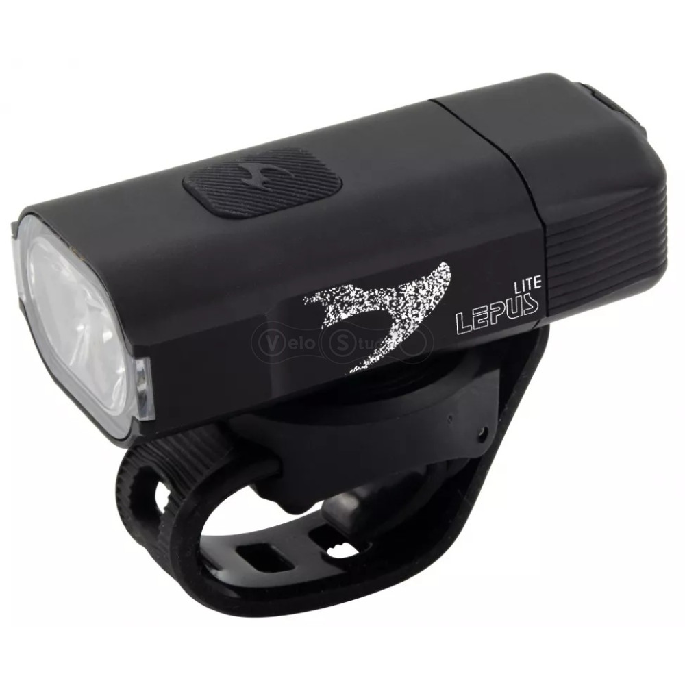 Фара Moon Lepus Lite 400 люмен вбудований акумулятор, USB TYPE-C, Black