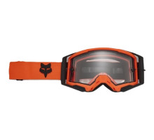 Маска FOX Airspace Enduro Goggles [Flo Orange], Dual Clear Lens