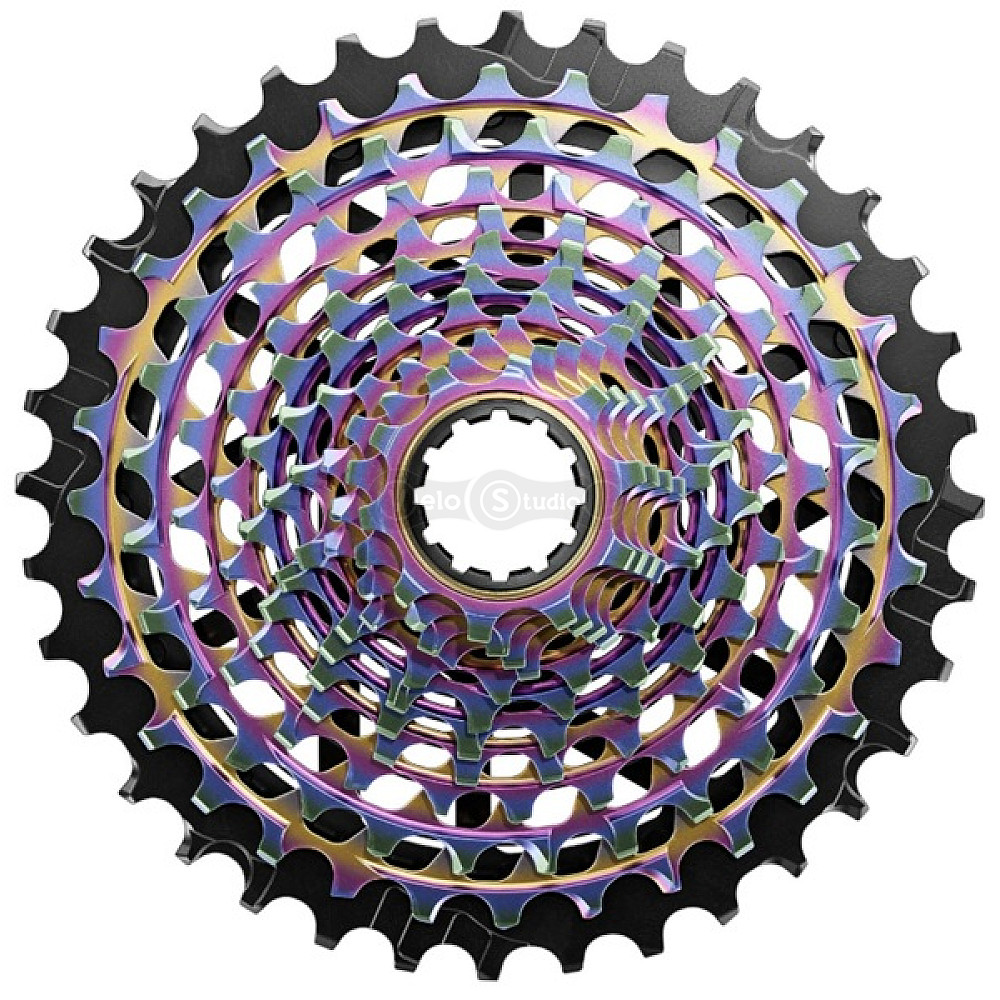 Касета SRAM Red XG-1290 E1 10-36T 12 швидкостей Rainbow