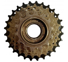 Трещотка SunRace MFM2A 6DS 2, 6 скоростей, 14-28T, Brown/Black