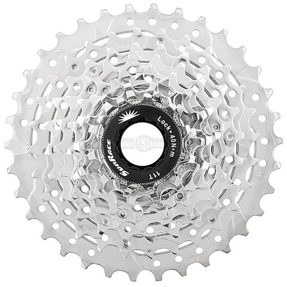 Кассета SunRace CSM96 9AV N, 9 скоростей, 11-34T, Nickel
