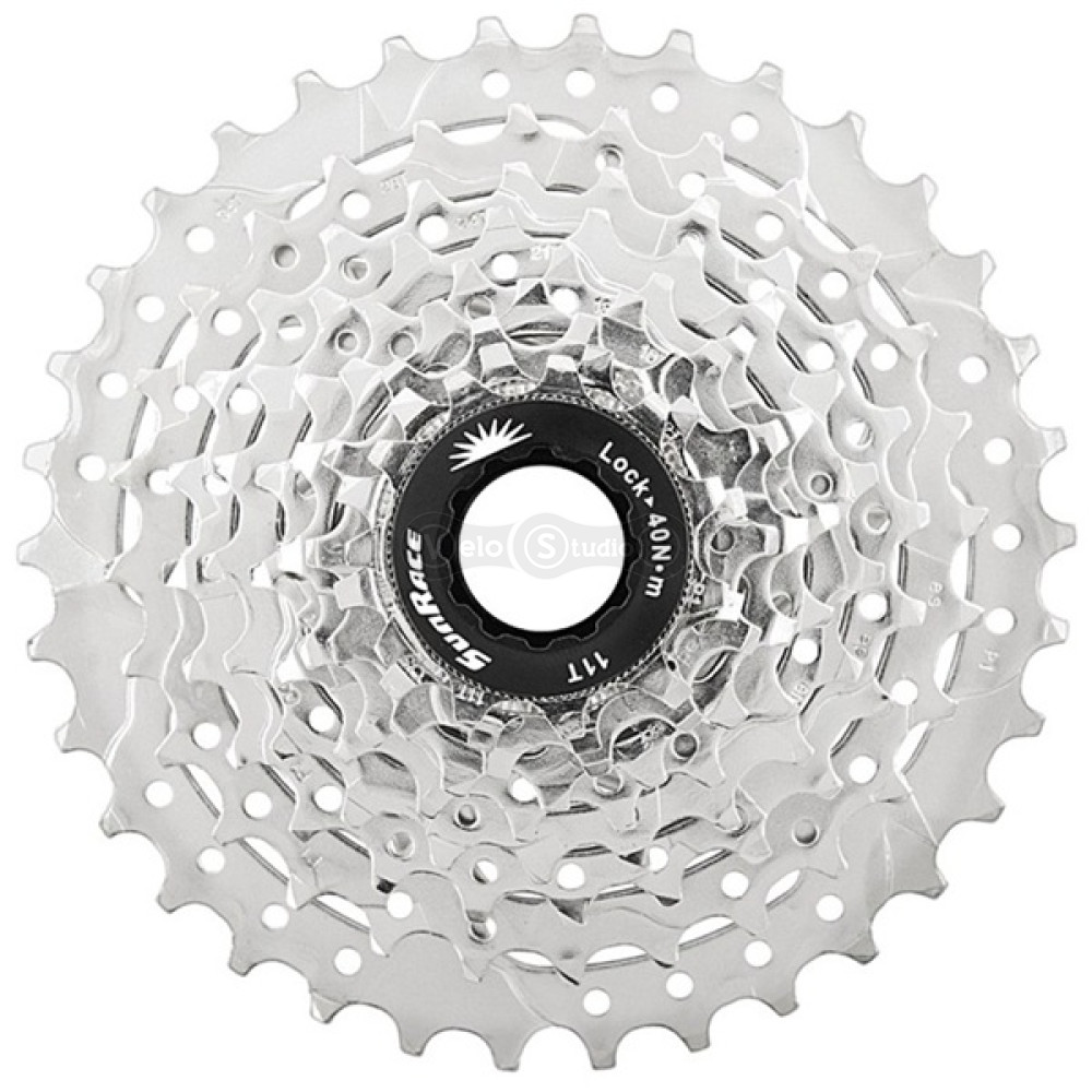 Кассета SunRace CSM96 9AU N, 9 скоростей, 11-32T, Nickel