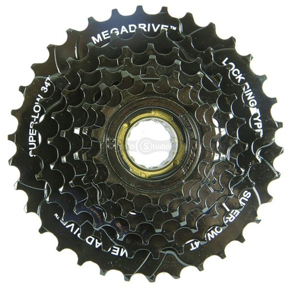 Трещотка SunRace MFM300 7DV E, 7 скоростей, 14-34T, Black
