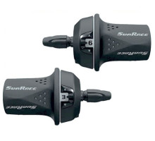 Грипшифты SunRace TSM21, левый/правый, 3x6 скоростей