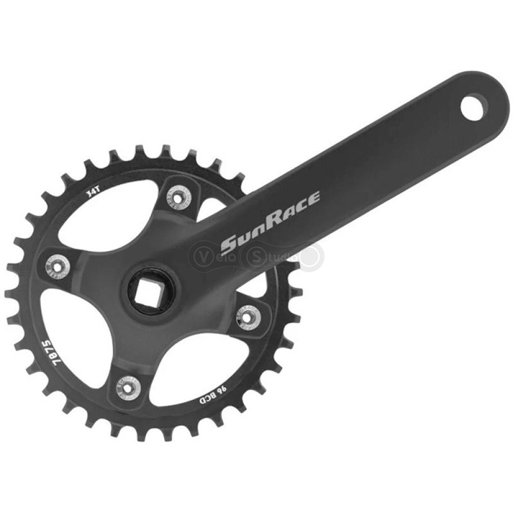 Шатуни SunRace FCM93U, 170 мм, 32T, 96BCD, 11/10/9 швидкостей
