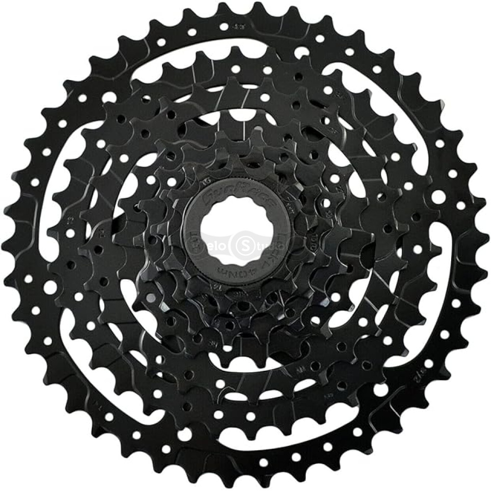 Касета SunRace CSM680 8AZ E, 8 швидкостей, 11-46Т, Black