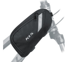 Сумка с креплением на раму и вынос KLS Rail (1,7 л) черная