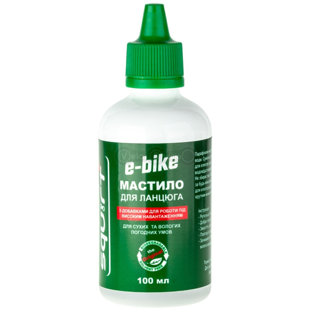 Смазка парафиновая Squirt e-Bike Chain Wax 100 мл для электрических велосипедов