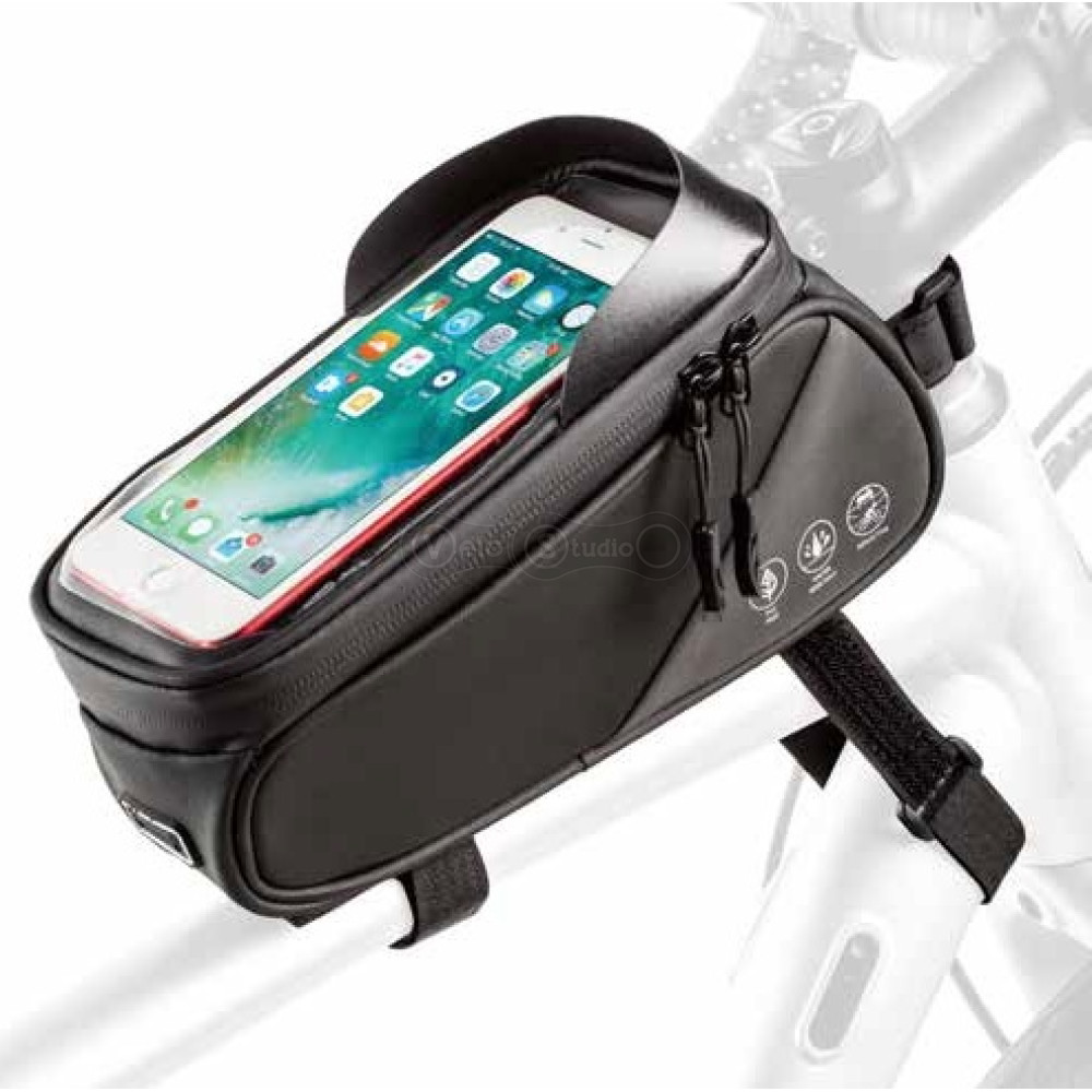 Сумка на раму под смартфон ONRIDE Visor 30, объем 1 л, водоотталкивающая, светоотражающая