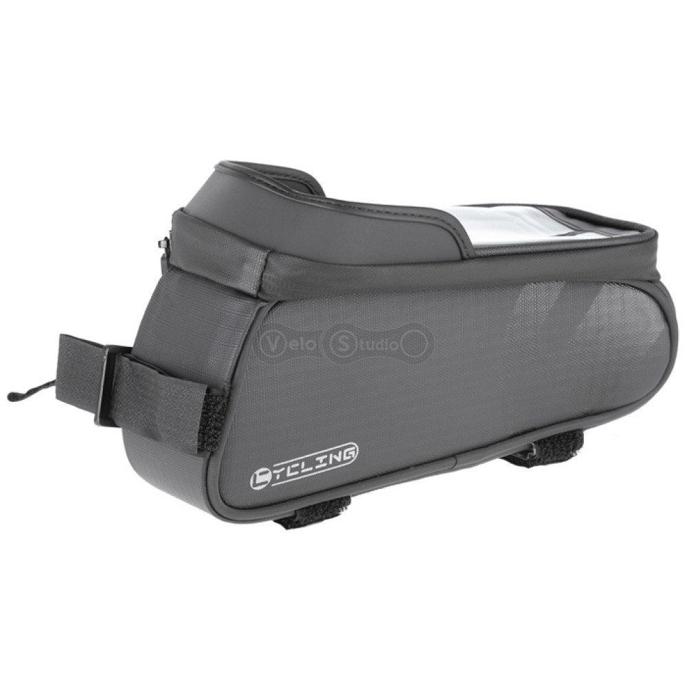 Сумка на раму під смартфон ONRIDE Visor 40, об'єм 0,8 л, водовідштовхувальна, світловідбивна