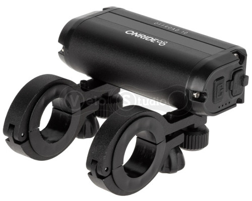 Велосипедная фара ONRIDE Offroad 10 (900 lm, 2000 mAh, Type-C), алюминиевая