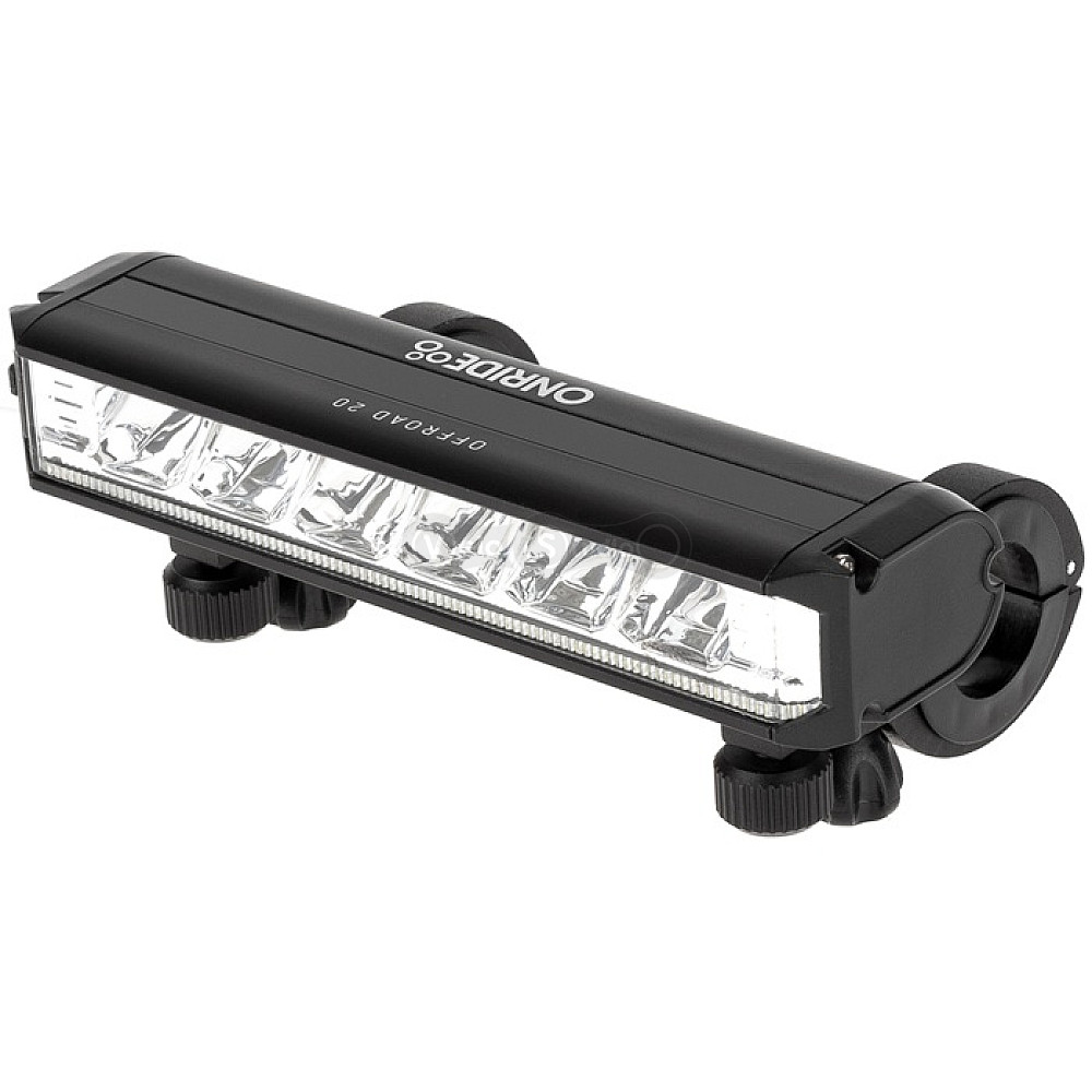 Велосипедная фара ONRIDE Offroad 20 UPD (1200 lm, 4000 mAh, Type-C), алюминиевая