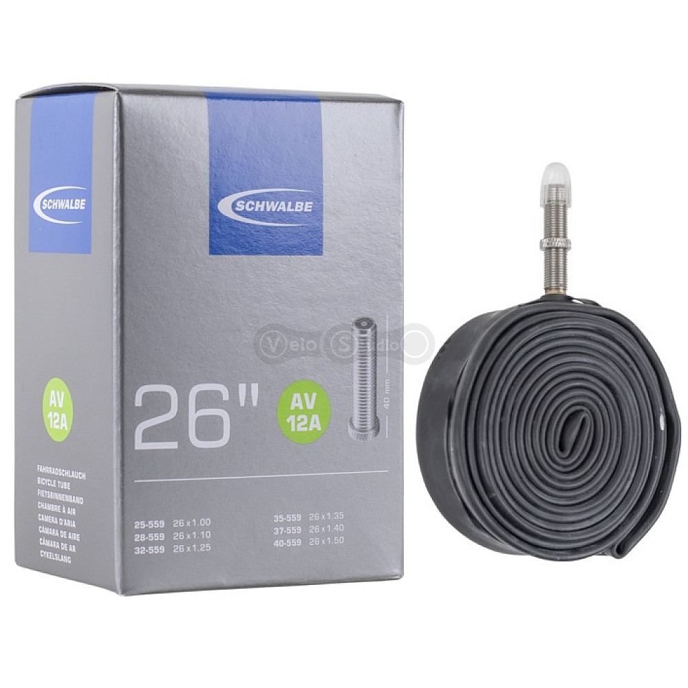 Камера 26x1.00 - 1.50 (25/40x559) Schwalbe AV12A 40мм EK AGV