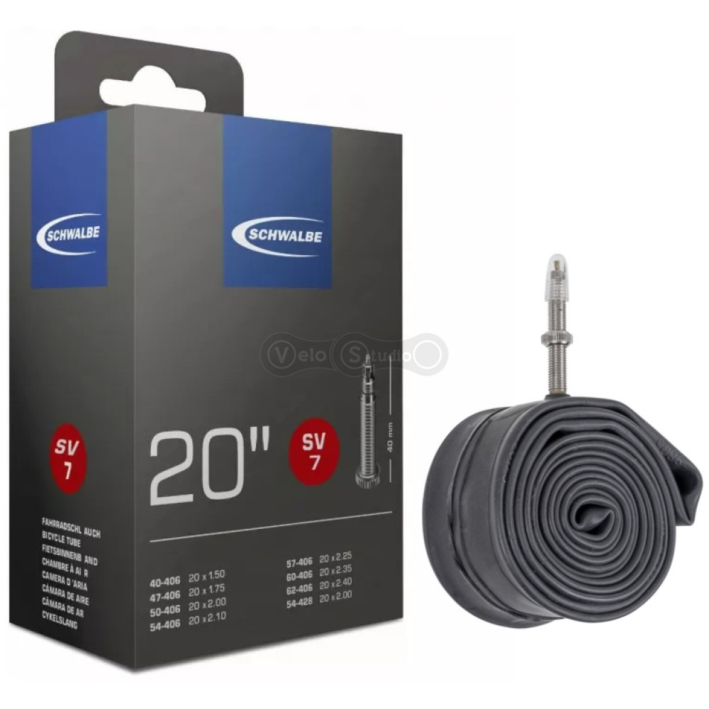 Камера 20x1.50-2.35 (40/62-406) Schwalbe SV7 40mm IB