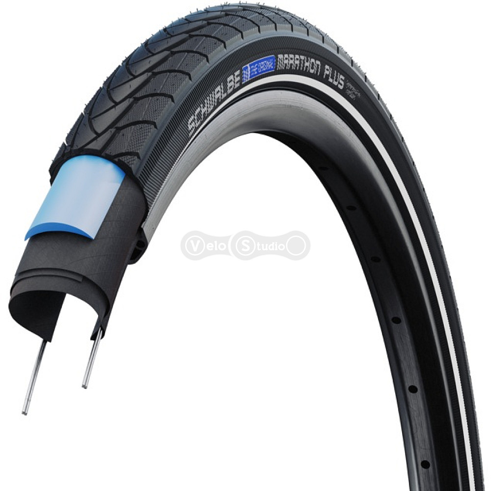 Покрышка 28x1.40 700x35C (37-622) Schwalbe MARATHON PLUS S-Guard Performance B/B+RT HS440 EC, 67EPI 26B