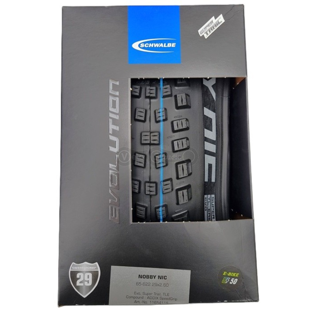 Покрышка 29x2.60 (65-622) Schwalbe NOBBY NIC Perf, Folding, B/B-SK HS602 ADDIX 67EPI B
