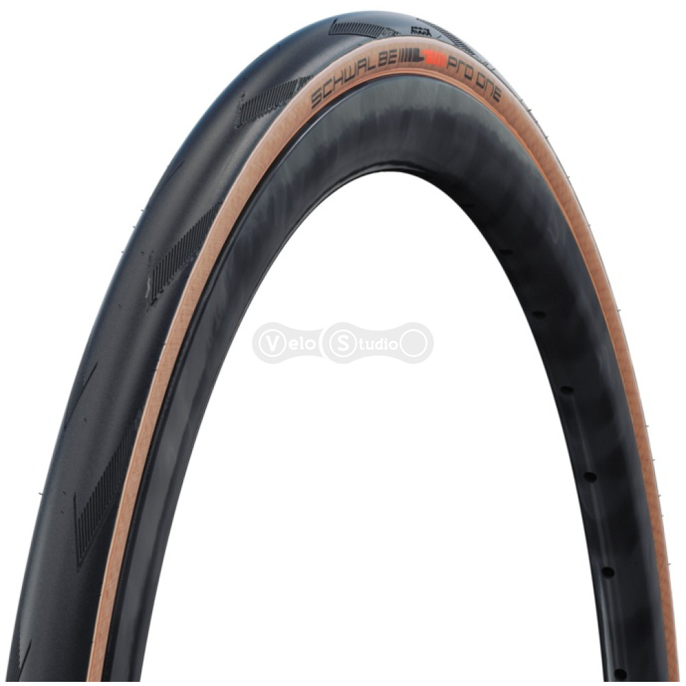 Покришка 700x28C (28-622) Schwalbe PRO ONE Evo, Super Race, V-Guard, Folding, B/TS-SK Tan