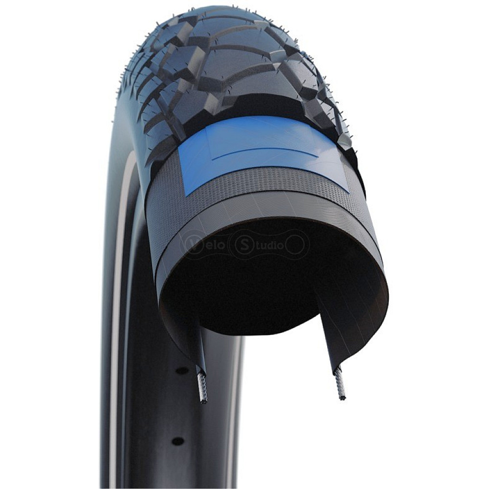Покрышка 27.5x2.35 (60-584) SCHWALBE AL GROUNDER Perf, DD, RaceGuard, B/B-SK+RT