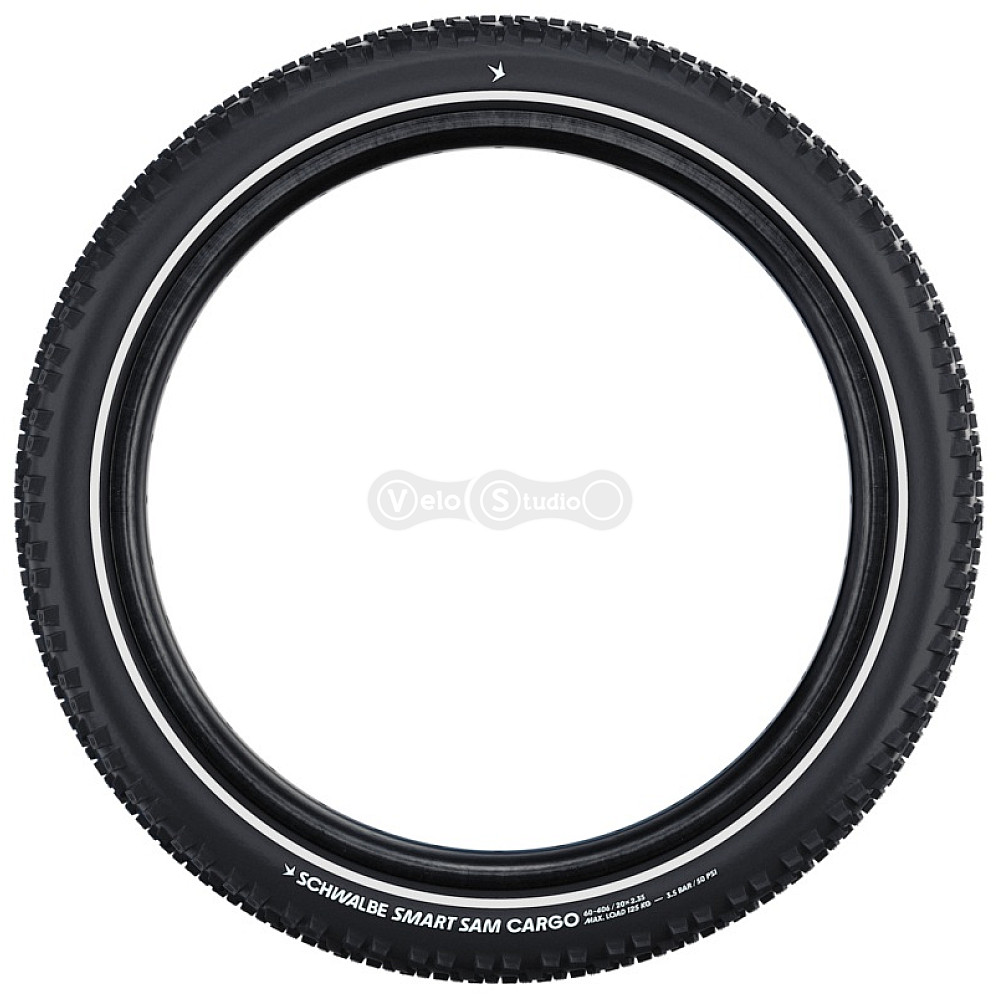 Покрышка 20x2.35 (60-406) SCHWALBE SMART SAM CARGO Perf, Super Defense B/B-SK+RT HS624 ADDIX E 2x67EPI 36B