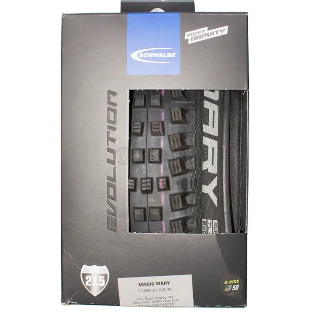 Покрышка 27.5x2.40 (62-584) SCHWALBE MAGIC MARY Perf, DD, TLE B/B HS447 ADDIX 67EPI B