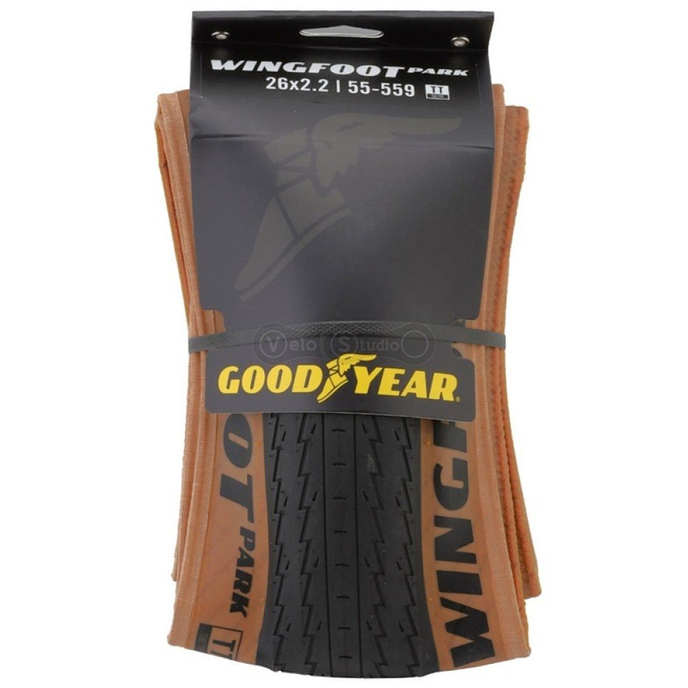 Покрышка 26x2.20 (55-559) GoodYear Wingfoot Park, Folding, Transparent, 60tpi