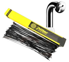 Спицы 260мм 14G Pillar PSR Standard, нержавеющая сталь Sandvic Т302+ черная (72шт в упаковке)