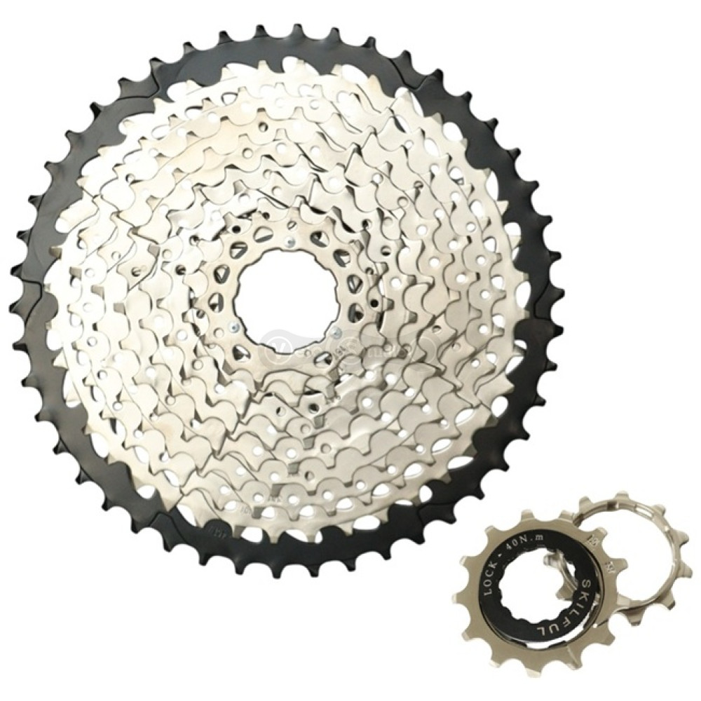 Касета SkilFul CS-M620 11 швидкостей 11-46Т нікельована