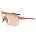 Окуляри підліткові R2 FUSION pink-powder (TR90), лінза brown, покриття rose gold full revo, кат 2