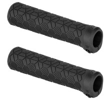 Грипсы KLS Swarm с одним замком черные