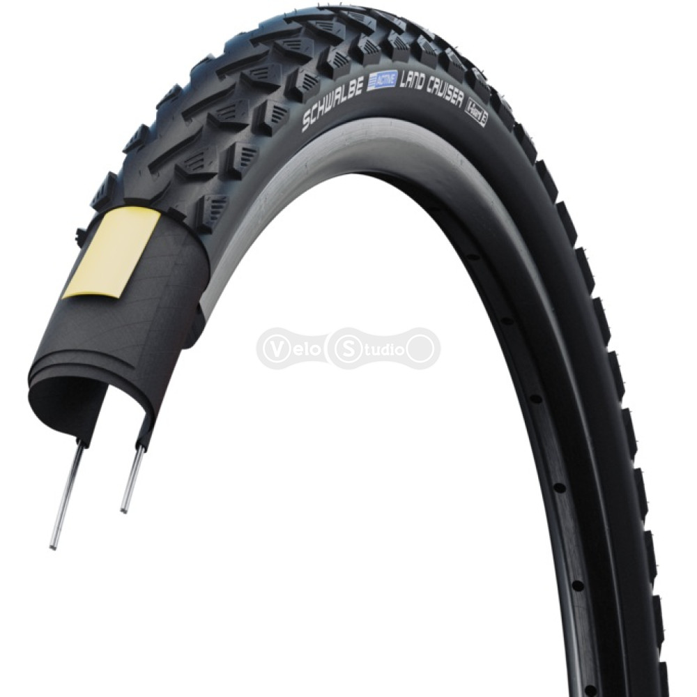 Покришка Schwalbe Land Cruiser 26x1.75 (47-559) Active, K-Guard, TwinSkin, SBC, B/B