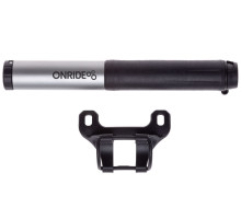 Ручной насос ONRIDE Query, алюминий, выдвижной шланг, HP/HV, 20 см, 80/120 psi