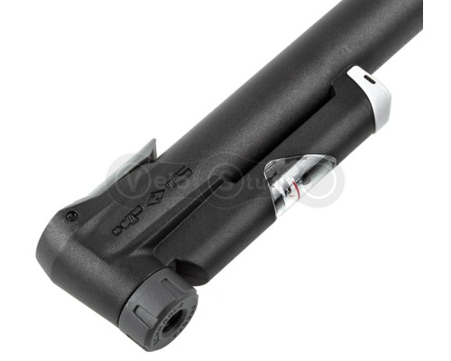 Ручной насос ONRIDE Counter 10 пластик, 25см, с манометром, FV/AV, 120PSI