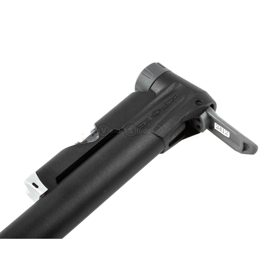 Ручной насос ONRIDE Counter 10 пластик, 25см, с манометром, FV/AV, 120PSI