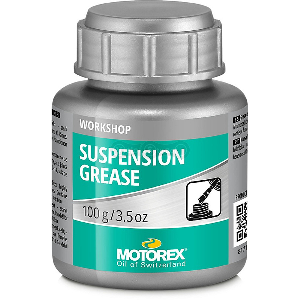 Смазка для уплотнений вилки и амортизатора MOTOREX SUSPENTION GREASE 100 грамм