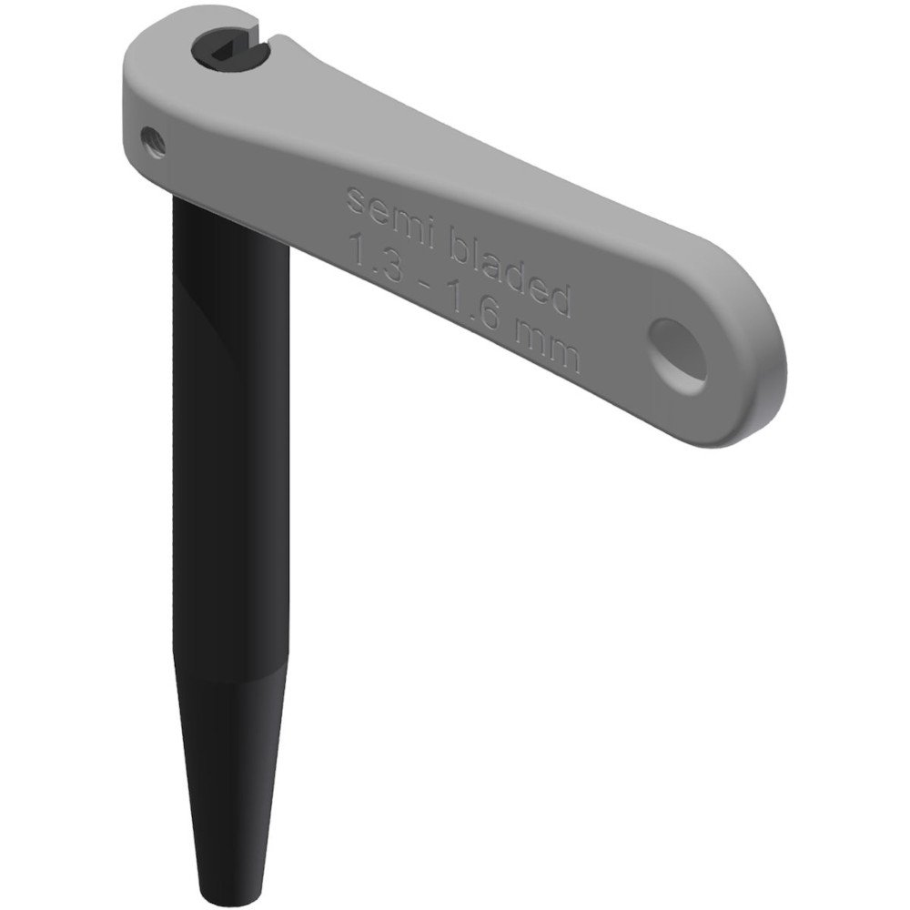 Ключ для удержания плоских спиц DT SWISS SPOKE HOLDER 1.3-1.6MM SEMI-BLADED