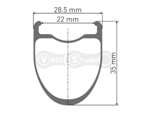 Колесо заднее DT Swiss ERC 1400 DI 700C CL 35 12/142 ASL11