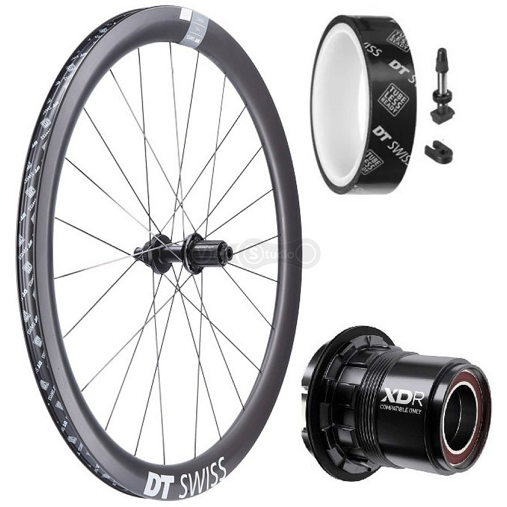 Колесо заднее DT SWISS ERC 1400 DI 700C CL 45 12/142 ASL11